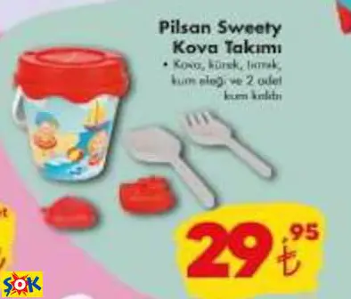 PİLSAN SWEETY KOVA TAKIMI